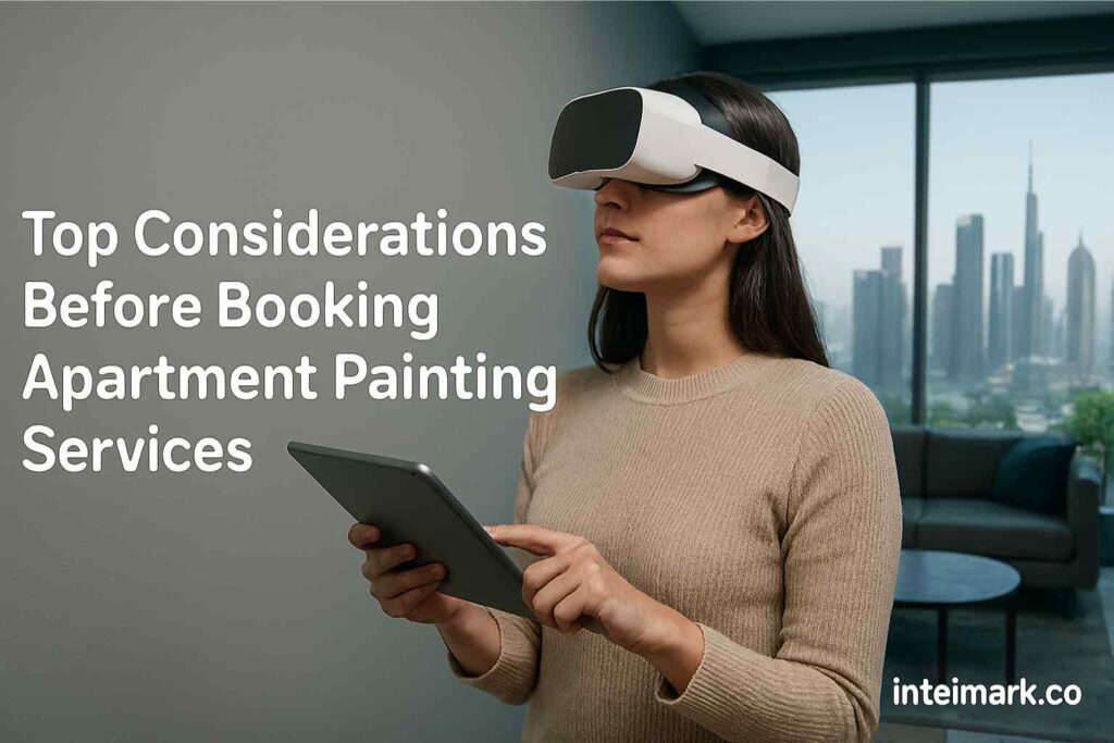 Top Considerations Before Booking Apartment Painting Services