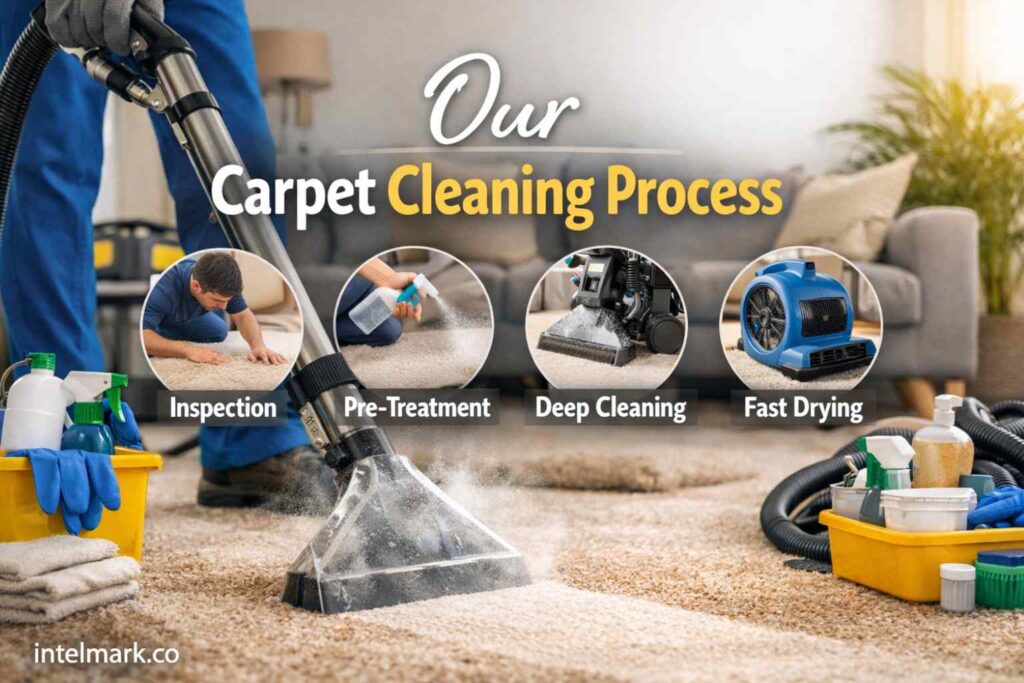 Our Carpet Cleaning Process