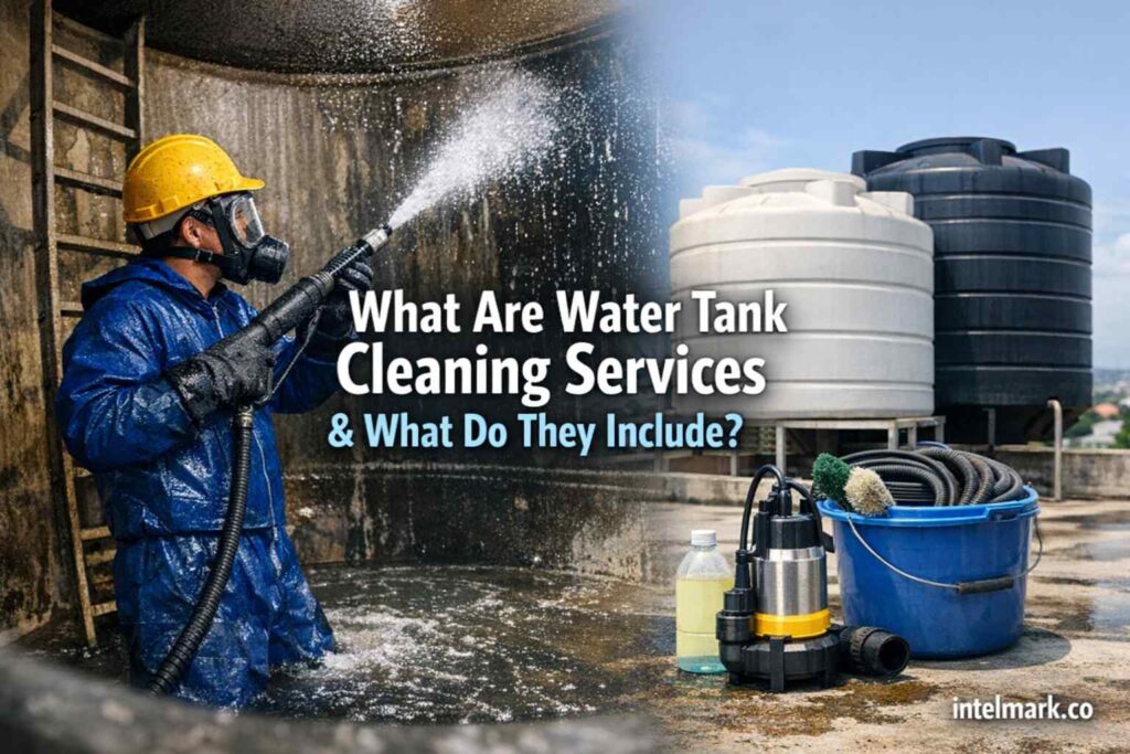 What Are Water Tank Cleaning Services & What Do They Include?